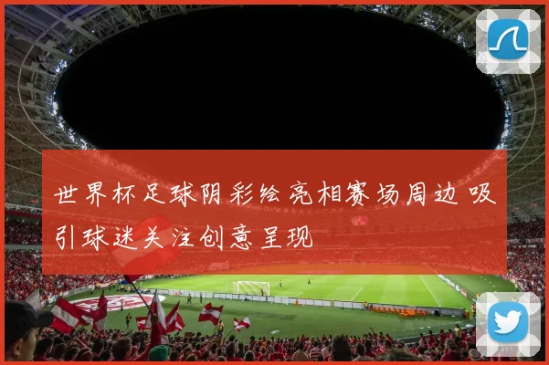 世界杯足球阴彩绘亮相赛场周边 吸引球迷关注创意呈现